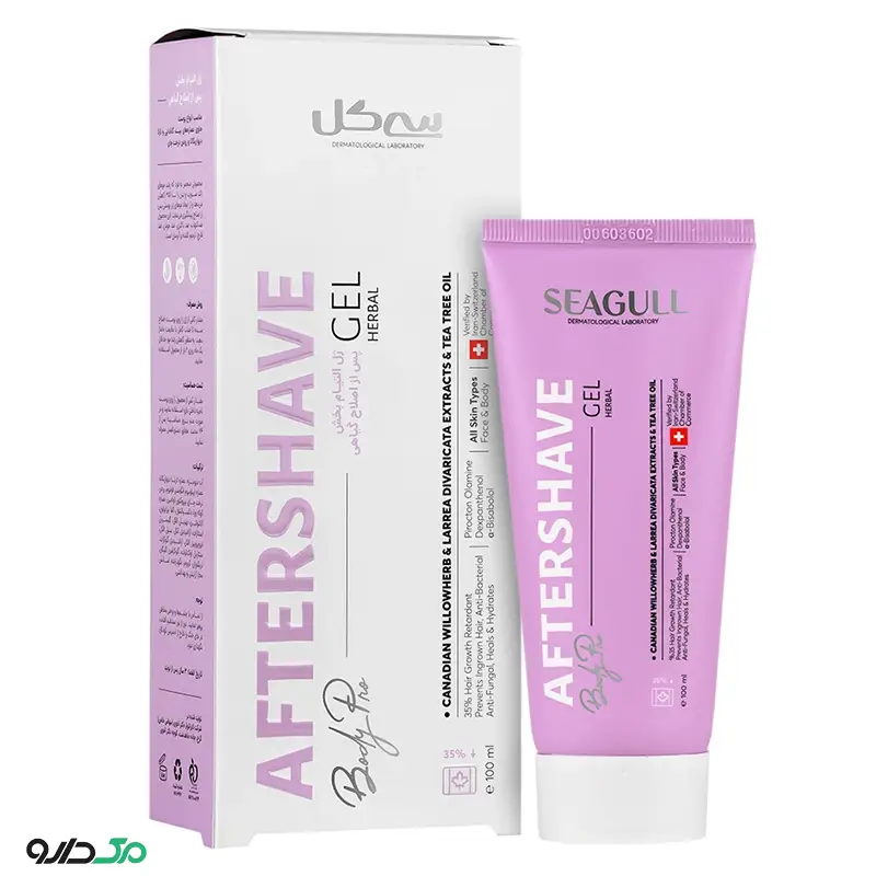 ژل التیام بخش پس از اصلاح گیاهی سی گل